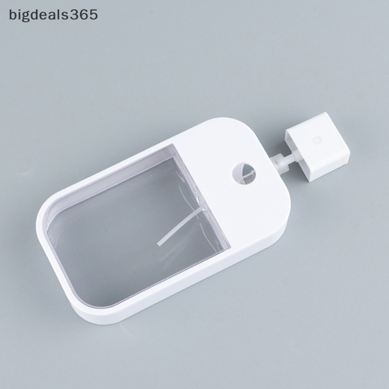[bigdeals365] ขวดเปล่าใส่เจลล้างมือ น้ําหอม ขนาดเล็ก แบบพกพา 45 มล. พร้อมปั๊มน้ําหอม เหมาะกับการเดินทาง พร้อมส่ง