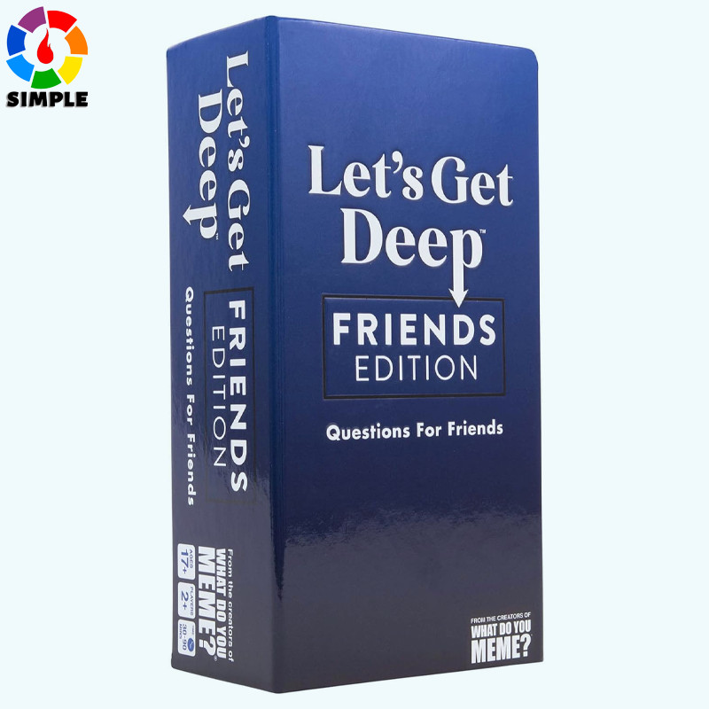 Let's Get Deep Friends Edition Game - For Real Conversations & Good Times