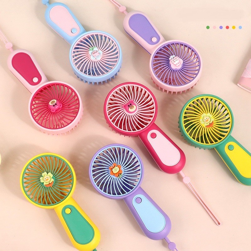 พร้อมส่งในไทย USBพัดลมพกพา พัดลมมินิน้องพัดลม พัดลมมือถือ mini Fan