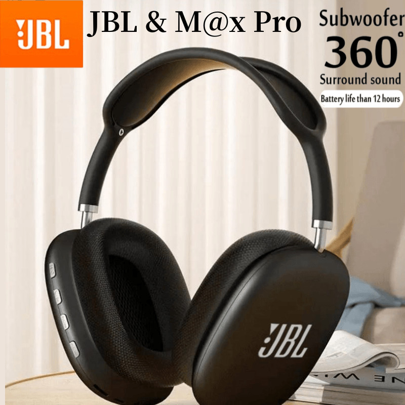 Jbl P9 Pro & M@x หูฟังสเตอริโอไร้สาย บลูทูธ 360 องศา พร้อมไมโครโฟน TWS