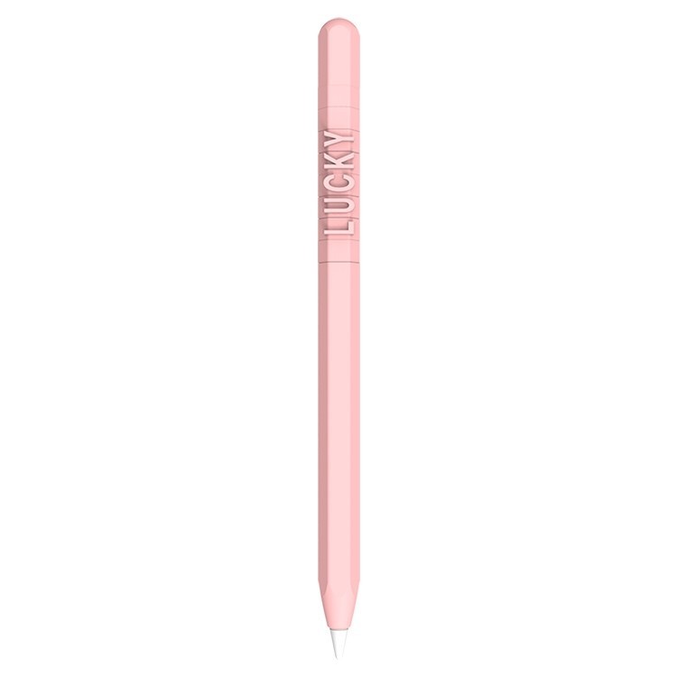 พร้อมส่ง เคสปากกาสไตลัส ซิลิโคน ลายตัวอักษร LOVE MEI สําหรับ Apple Pencil 1/2