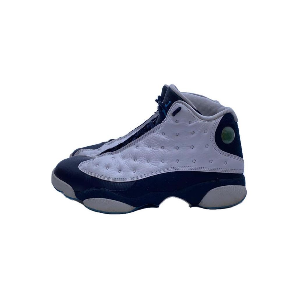 Nike Air Jordan 13 1 2 3 7 รองเท้าผ้าใบ ข้อสูง สีขาว มือสอง
