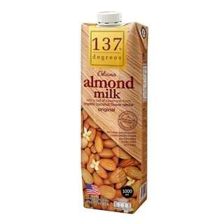 137 Degrees นมอัลมอนด์ สูตรดั้งเดิม ขนาด 1000 ml. (03588)