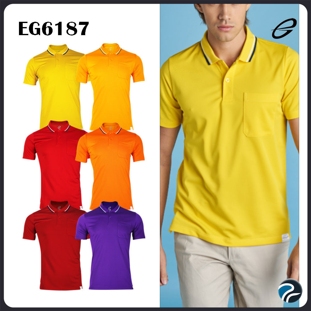 ลดเพิ่ม 30% ส่งฟรีไม่มีขั้นต่ำ! เสื้อโปโลชายเบสิคแขนสั้น EGO SPORT รุ่น EG6187 ชุด 1 แท้100%