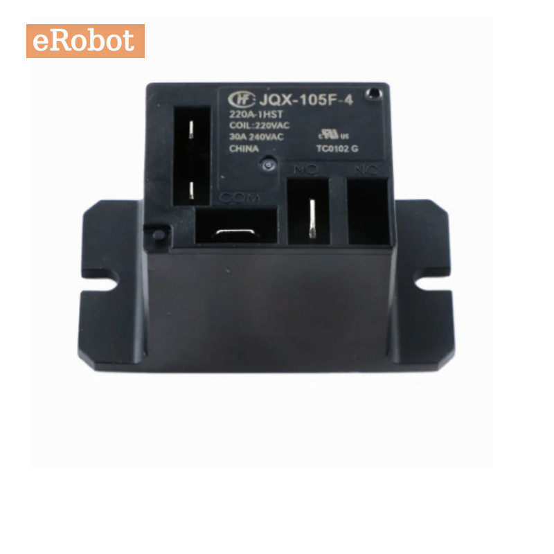 รีเลย์เครื่องปรับอากาศ JQX-105F-4-220A-1HST HF105F JQX-105F 4 220A 1HST JQX105F4220A1HST 220VAC AC22