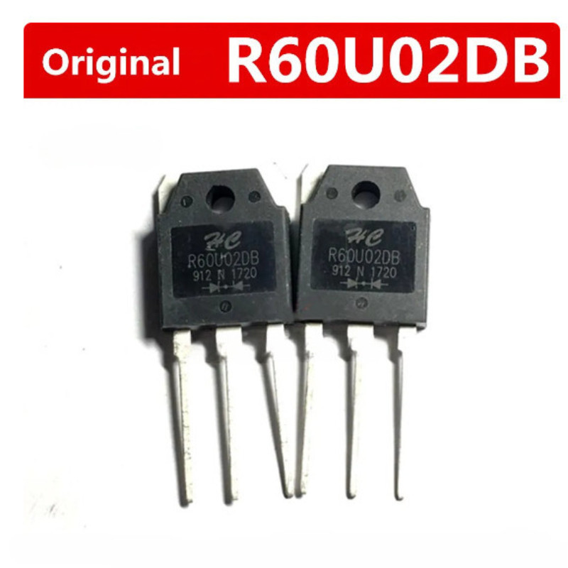 ใหม่ แท้ วงจรรวม TO-247 60A200V R60U02DB สําหรับเครื่องเชื่อม 5 2 1 ชิ้น