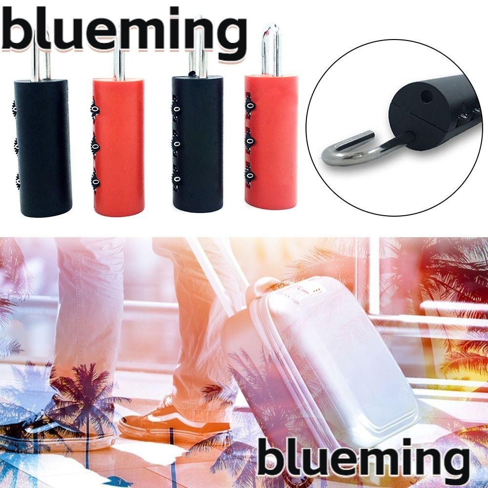 Blueming2 กุญแจล็อคกระเป๋าเป้สะพายหลัง ABS แบบใส่รหัสผ่าน 3 หลัก กันขโมย แบบพกพา สําหรับหอพัก ตู้เสื้อผ้า
