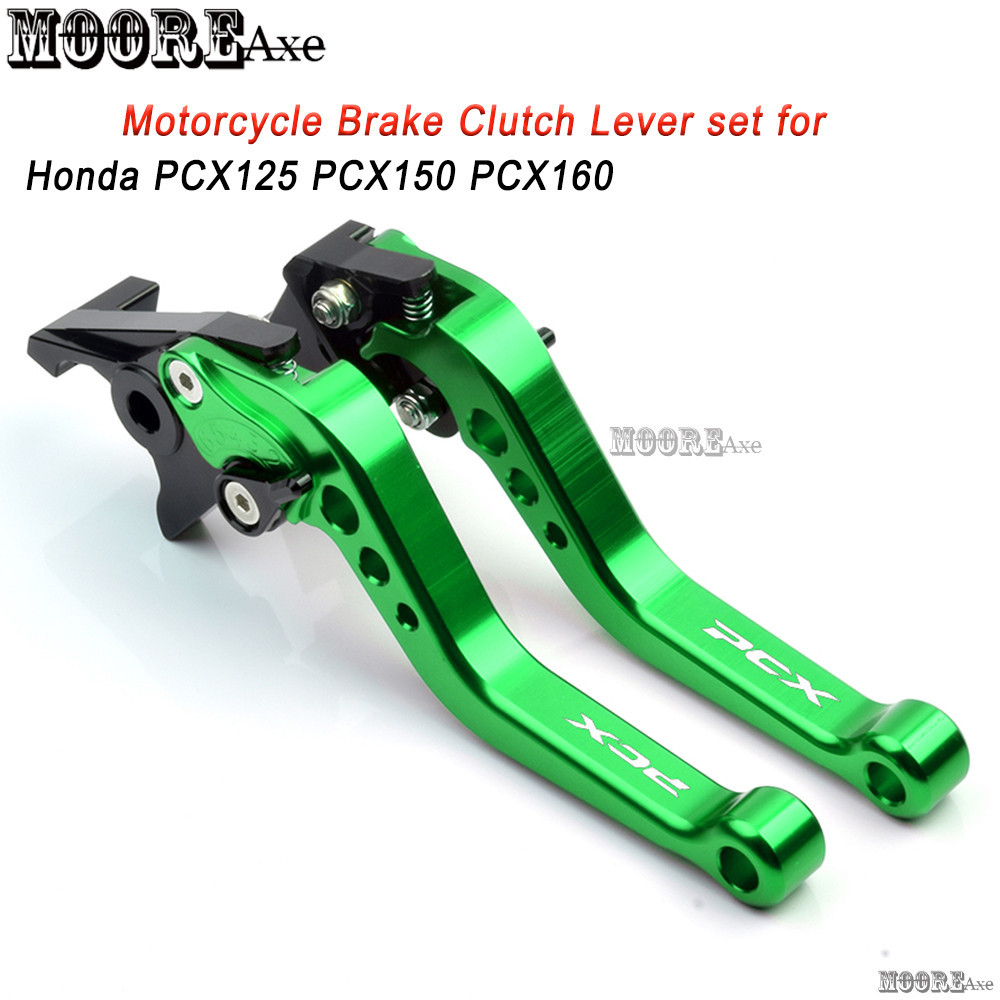 Mooreaxe สําหรับ Honda PCX125/ PCX150 PCX160 PCX 125 150 160 ABS CBS 2011-2023 2018 – 2025 2026 รถจักรยานยนต์สั้นเบรคคันโยกปรับคลัทช์ YSNJ01 T1
