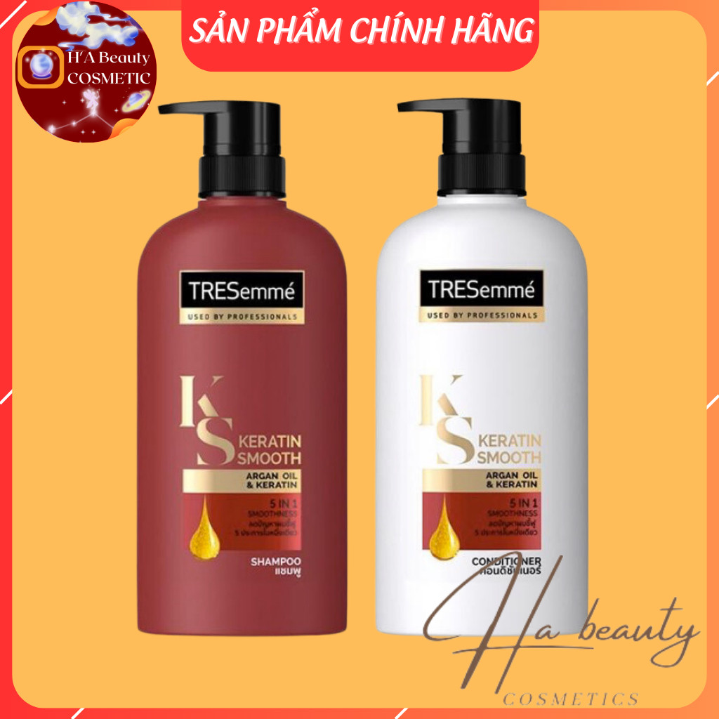 Tresemme Keratin Smoonth Shampoo Set 400ML [ ประเทศไทย ]