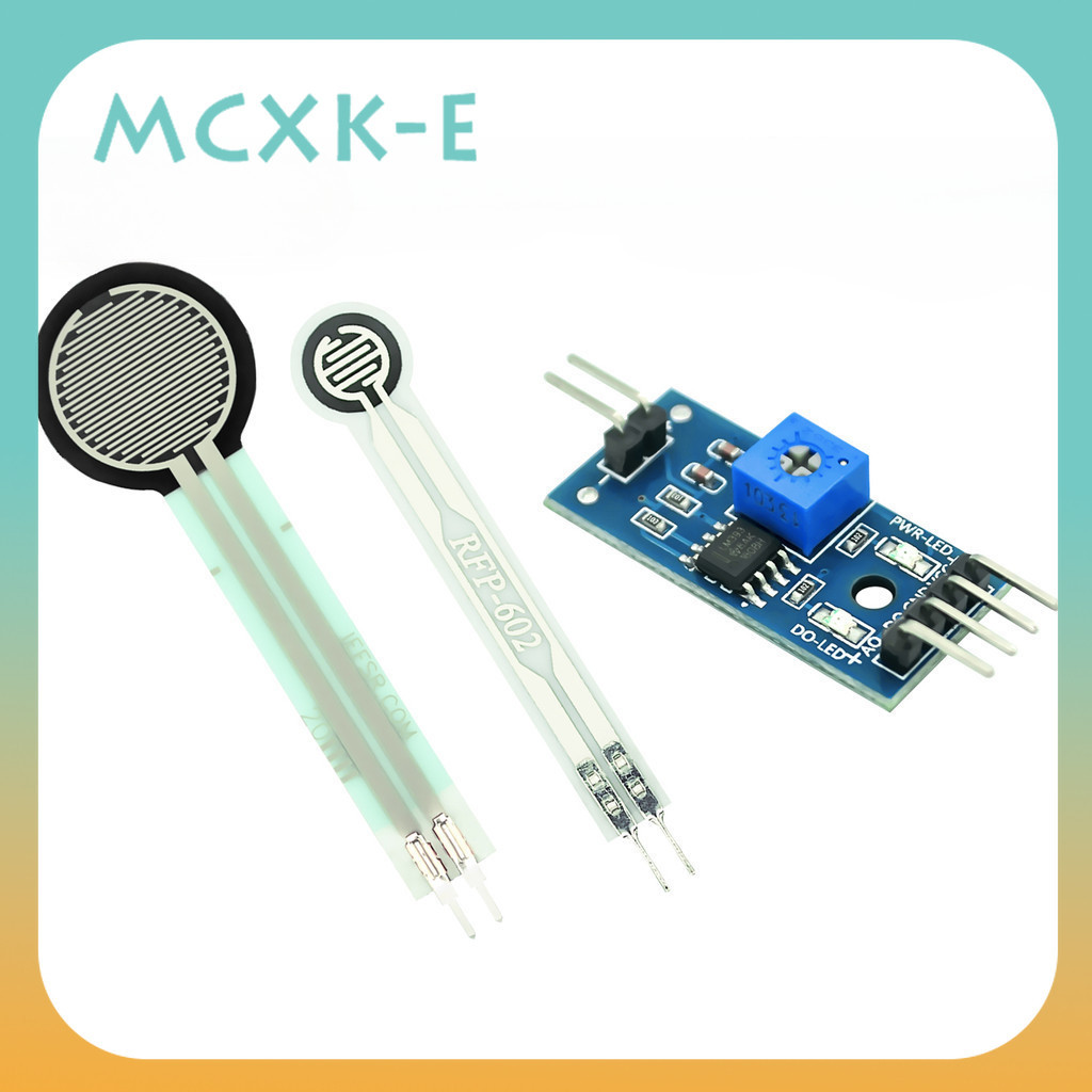 Mcxk-e FSR402 เซนเซอร์แรงกด FSR 402 RFP602 100 กรัม ถึง 10 กก. Arduino PIC