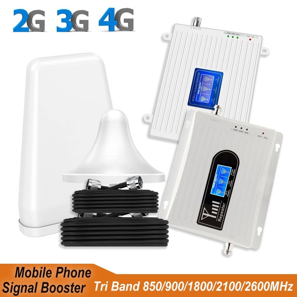 Tri Band 3/7/5/1/8 LTE 2600MHz DCS 1800MHz CDMA 850MHz UMTS 2100MHz GSM900MHz 2G 3G 4G เครือข่ายสัญญ