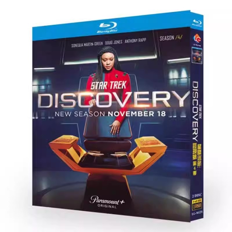 แผ่นบลูเรย์ละครอเมริกัน Star Trek: Discovery Season 4 (2022) 2BD Star Trek: Discovery Season 4