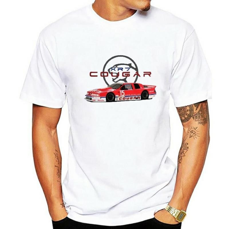 1990 Mercury Cougar XR 7 IMSA GTO Race Car T เสื้อ Tops Tee
