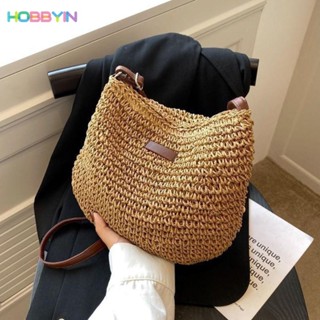 HOBBYIN กระเป๋าถือ กระเป๋าสะพายไหล่ กระเป๋าชายหาด สําหรับผู้…