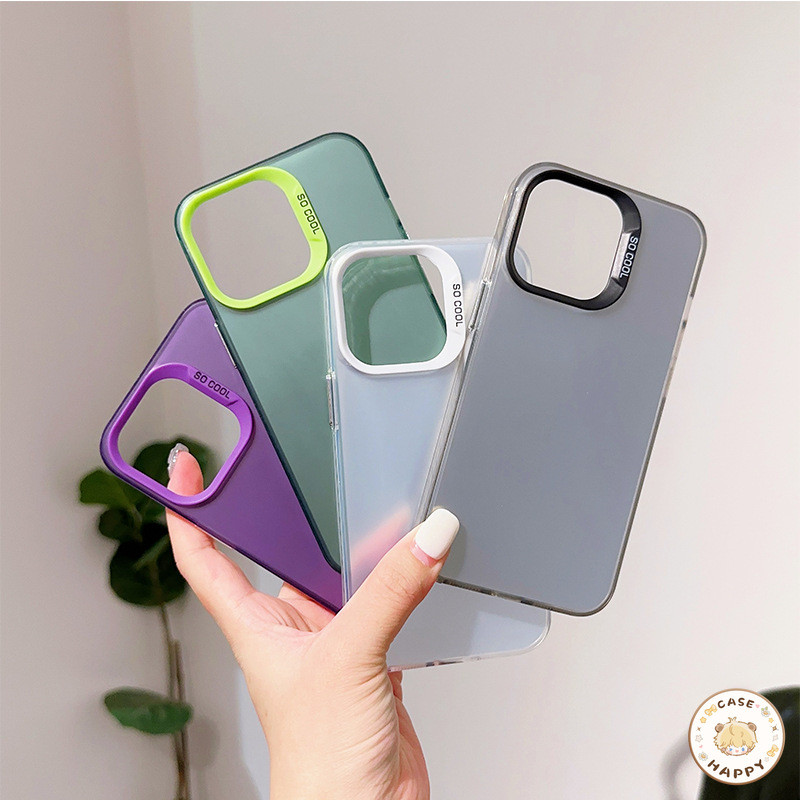 เคส Samsung A05s A24 A04s A14 A05 A34 A12 A03 A13 A32 A33 A15 A03s A54 A53 A11 A30s สีทึบสีเลนส์โลหะชุบหรูหรา - รูปที่ 6