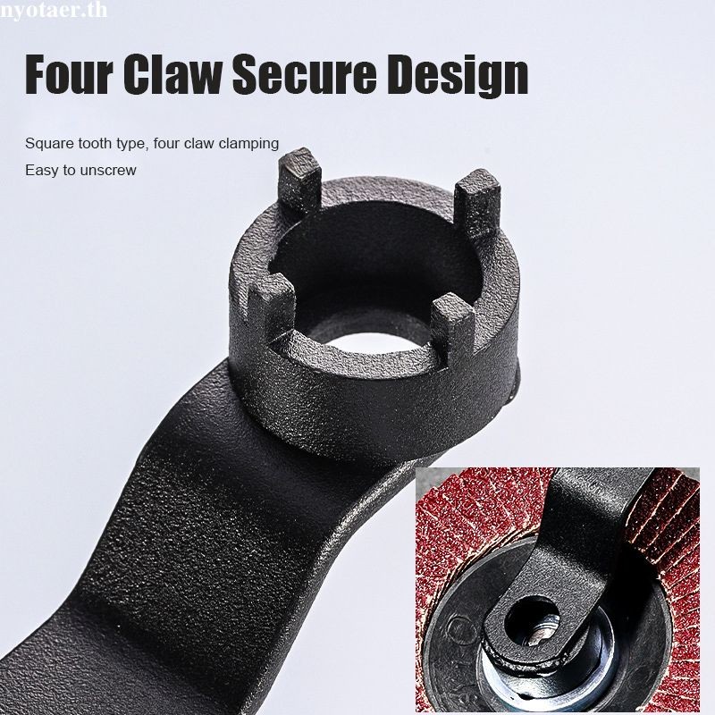 🌷 ประแจปรับสี่กรงเล็บ1ชิ้น,สิ่งที่แนบมาประแจปรับด้วยมือ,เครื่องมือถอดชิ้นส่วน - รูปที่ 3