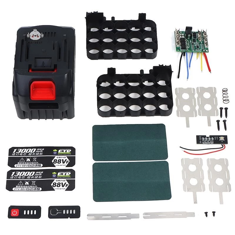 {maybest} Li-Ion Battery Case Circuit Board PCB สําหรับ Lomvum Zhipu Hongsong Jingmi {TH}