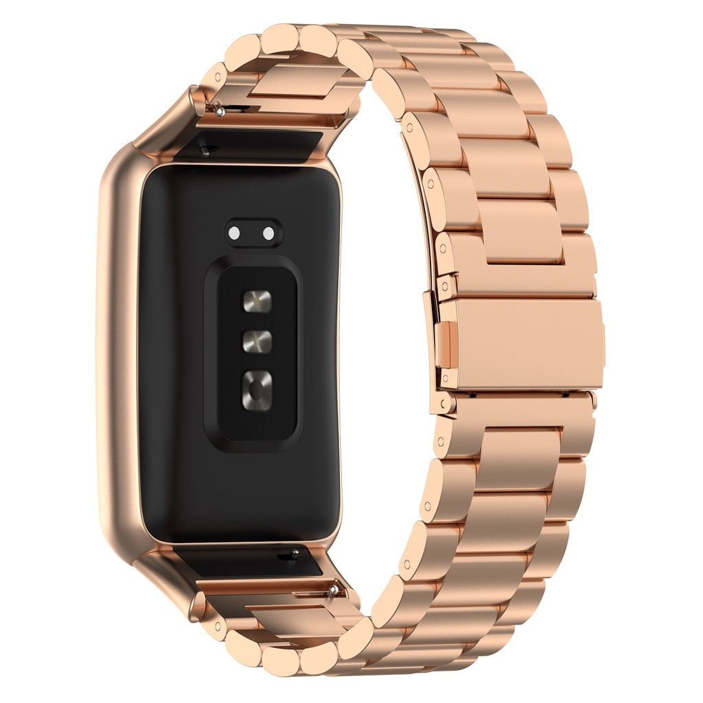 สายนาฬิกาข้อมือ สเตนเลส แบบเปลี่ยน สําหรับ Oppo Watch Free Smart Watch แฟชั่น