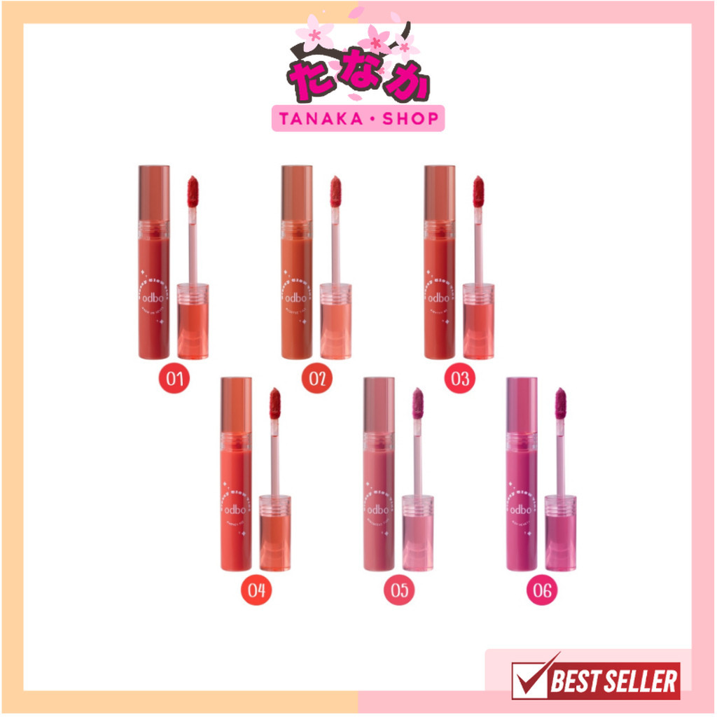 OD5014 odbo Glossy Glow Tint โอดีบีโอ กลอสซี่ โกลว์ ทินท์ 2.5 กรัม