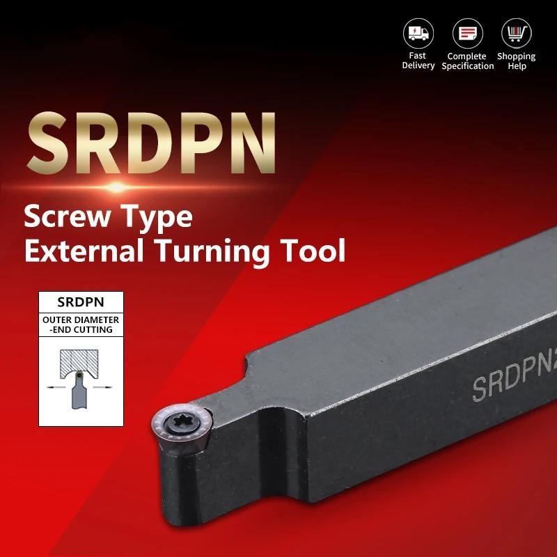 ที่จับเม็ดมีดกลึง SRDPN1010/1212 SRDPN2020/2525/1616 SRDPN CNC สําหรับเม็ดมีดกลึง RPMT RPMW 1 ชิ้น