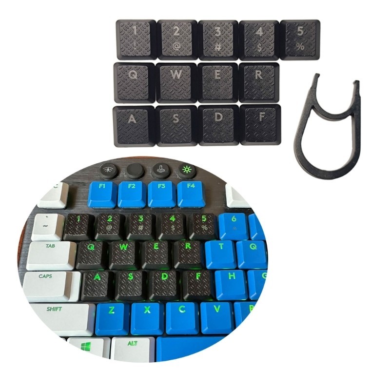 Run สําหรับ G813 G815 G915 G913 TKL Backlit Keycaps ปรับปรุง Grip Keycaps 13 คีย์