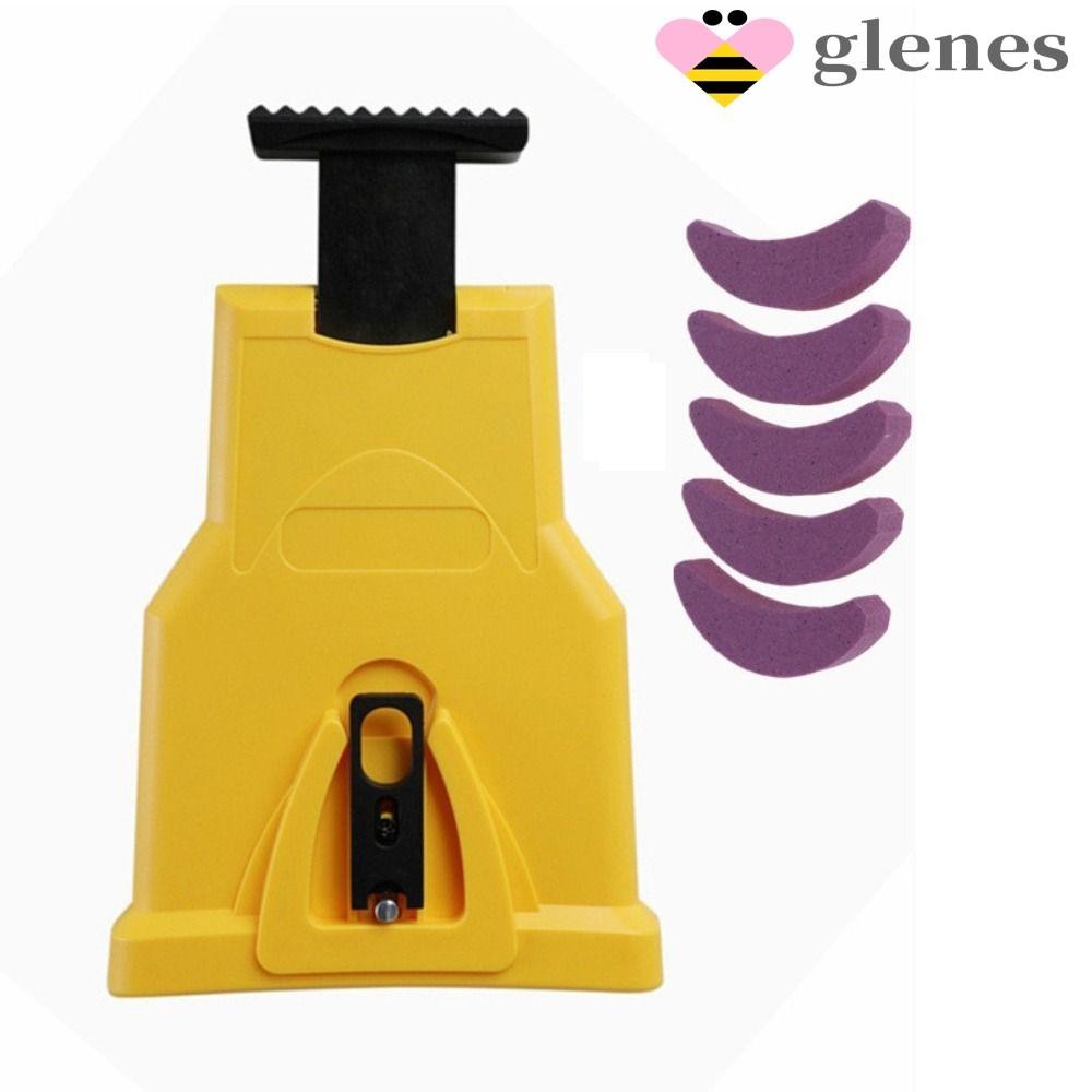 Glenes เครื่องลับคมโซ่ เลื่อยโซ่ เบนซิน หินเจียร แบบพกพา