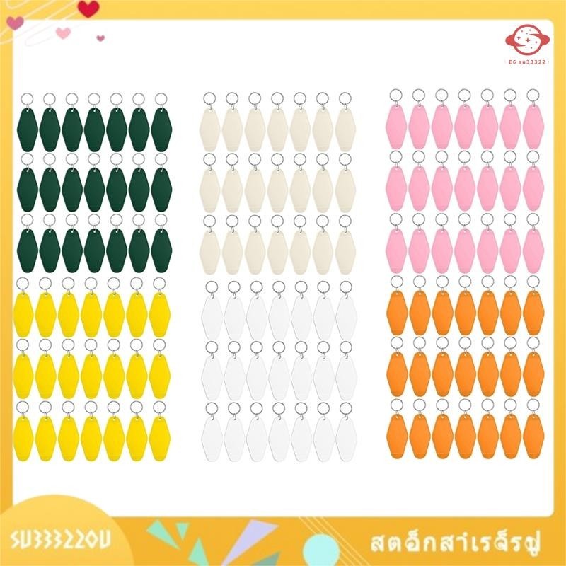 (พร้อมส่ง) พวงกุญแจเปล่า สไตล์วินเทจ สําหรับโรงแรม DIY 24 ชิ้น