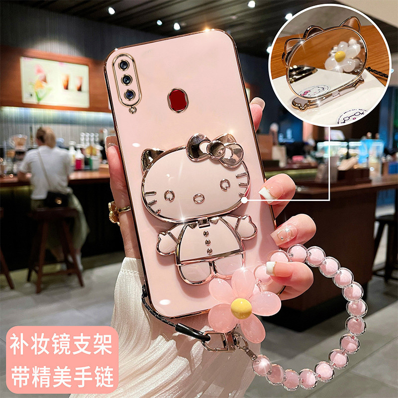 เคส Samsung A10 A10S M01S A20 A30 M10S A20S M31S F15 เคสโทรศัพท์มือถือ ลายสติตช์ พร้อมตัวยึดวาง สําหรับ Samsung A10 A10S M01S A20 A30 M10S A20S M31S F15