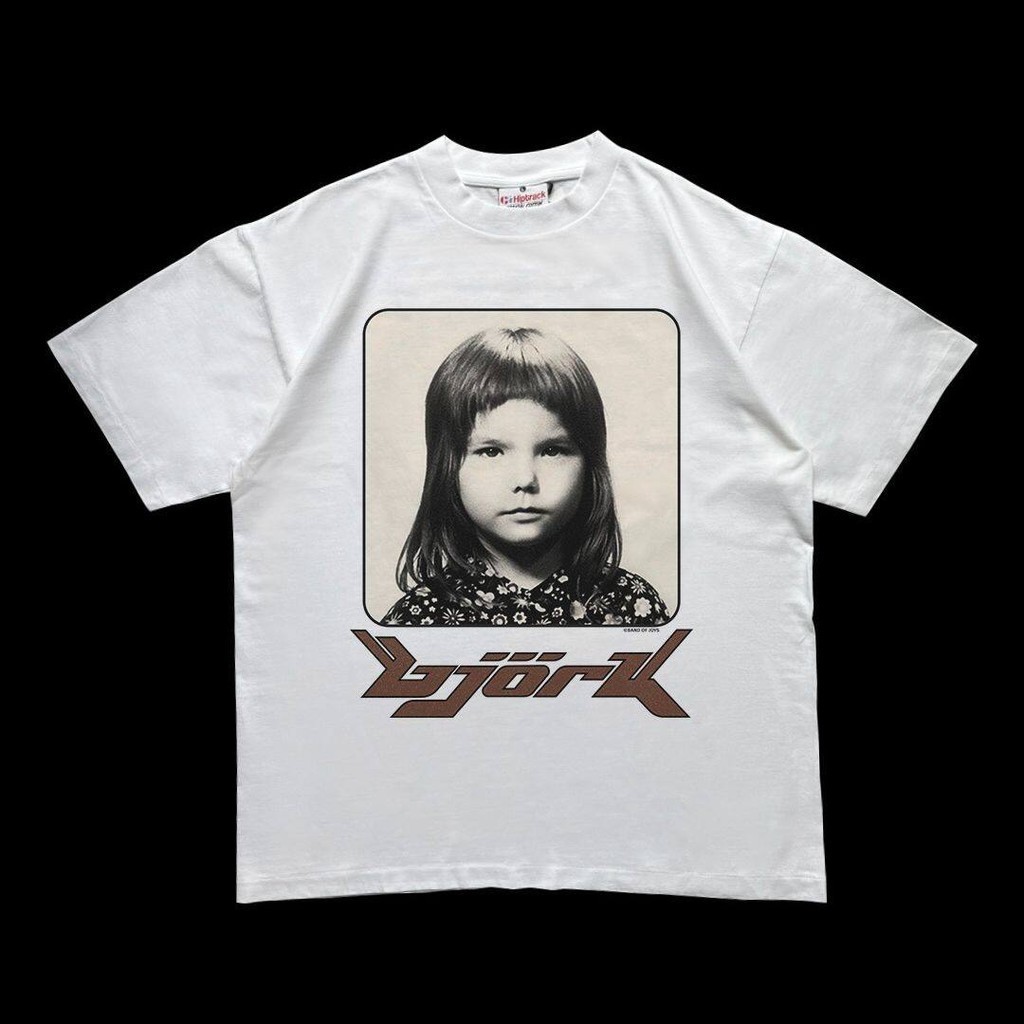 เสื้อยืด Björk ป้าย Hiptrack T SHIRT S-5XL