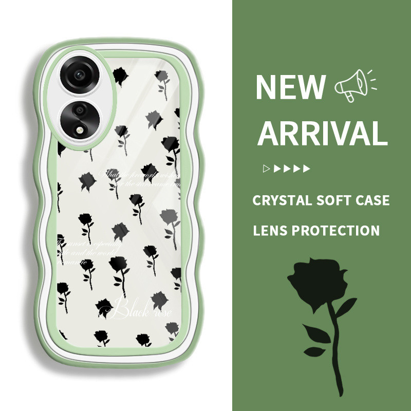 MAWAR สําหรับ Oppo A78 4G A78 5G A79 2017 A83 สําหรับ OppoA78 OPOP A78 0PP0 CPH1729 OP ปลอก HP Softc