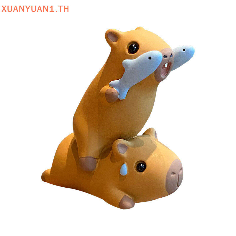 Xuan Capybara กล่องสุ่ม ตุ๊กตาฟิกเกอร์ อนิเมะจําลอง ของขวัญวันเกิด คริสต์มาส สําหรับเด็ก