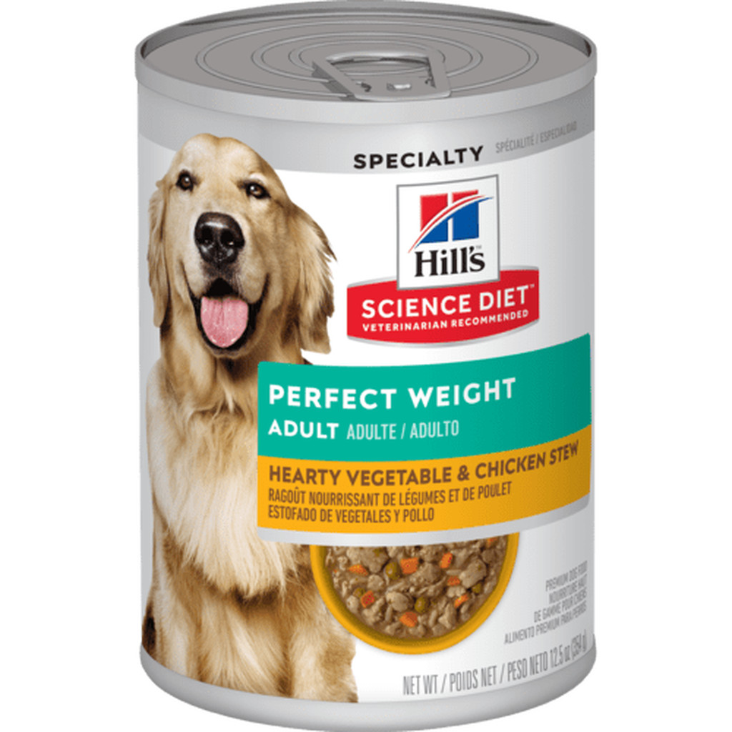 Hill's Science Diet Adult Perfect Weight อาหารสุนัข ฮิลส์ ควบคุมและคงน้ำหนักตัว 12.5oz