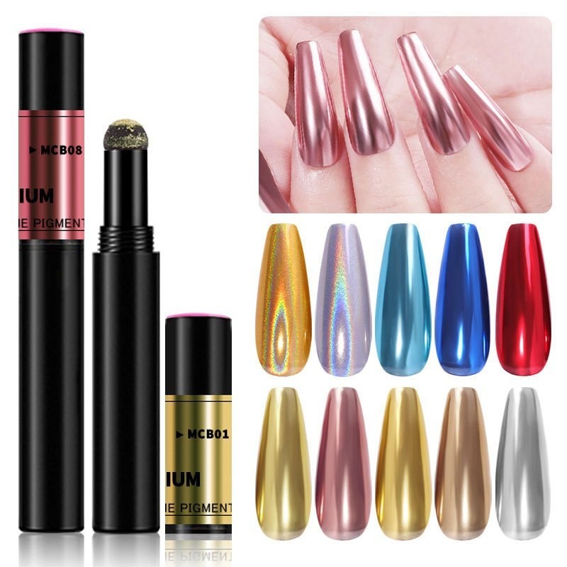 Magic Chrome Pigment - Pen ผงขัดหัวปากกา แบบแท่ง - wenails