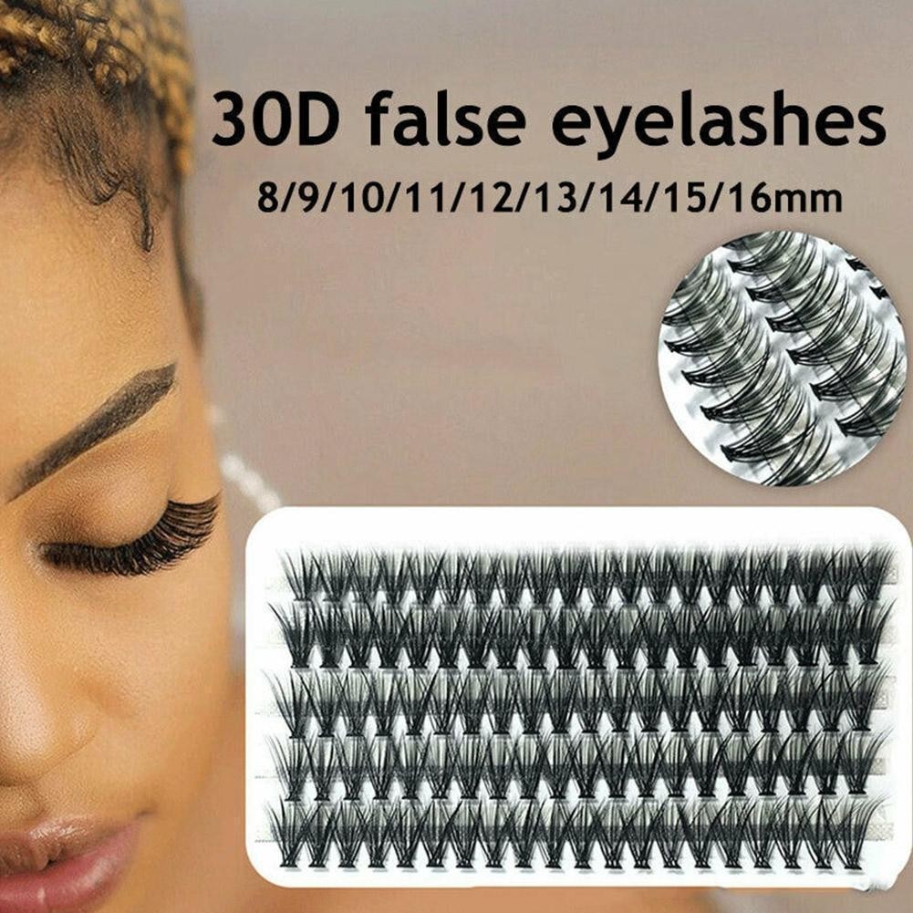 30D/40D Eyelash Extension D Curl Handmade Fluffy 3D Curl Eyelashes Kit ชุดเท็จธรรมชาติ D F8V9