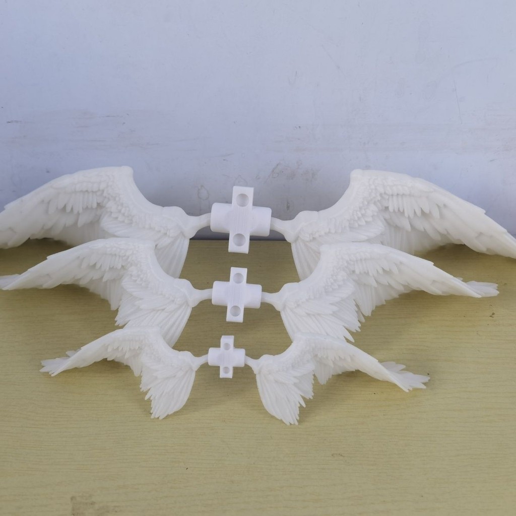 Bjd ปีกนางฟ้า ประดับขนนก ปรับมุมได้ สีเหลือง อุปกรณ์เสริม สําหรับ BJD H7SV