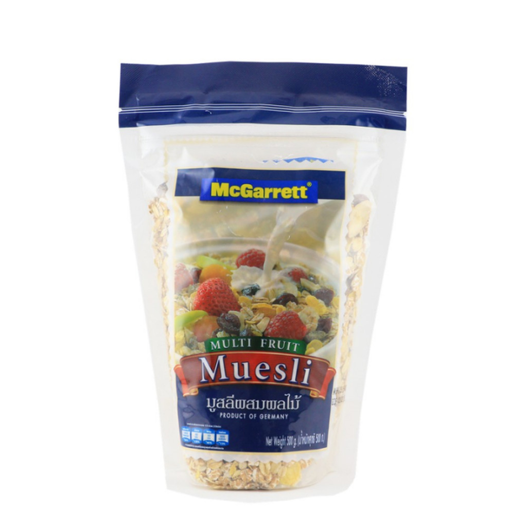 Muesli Multi Fruit ตราMcGarrett ขนาด 500 กรัม (05-2897)