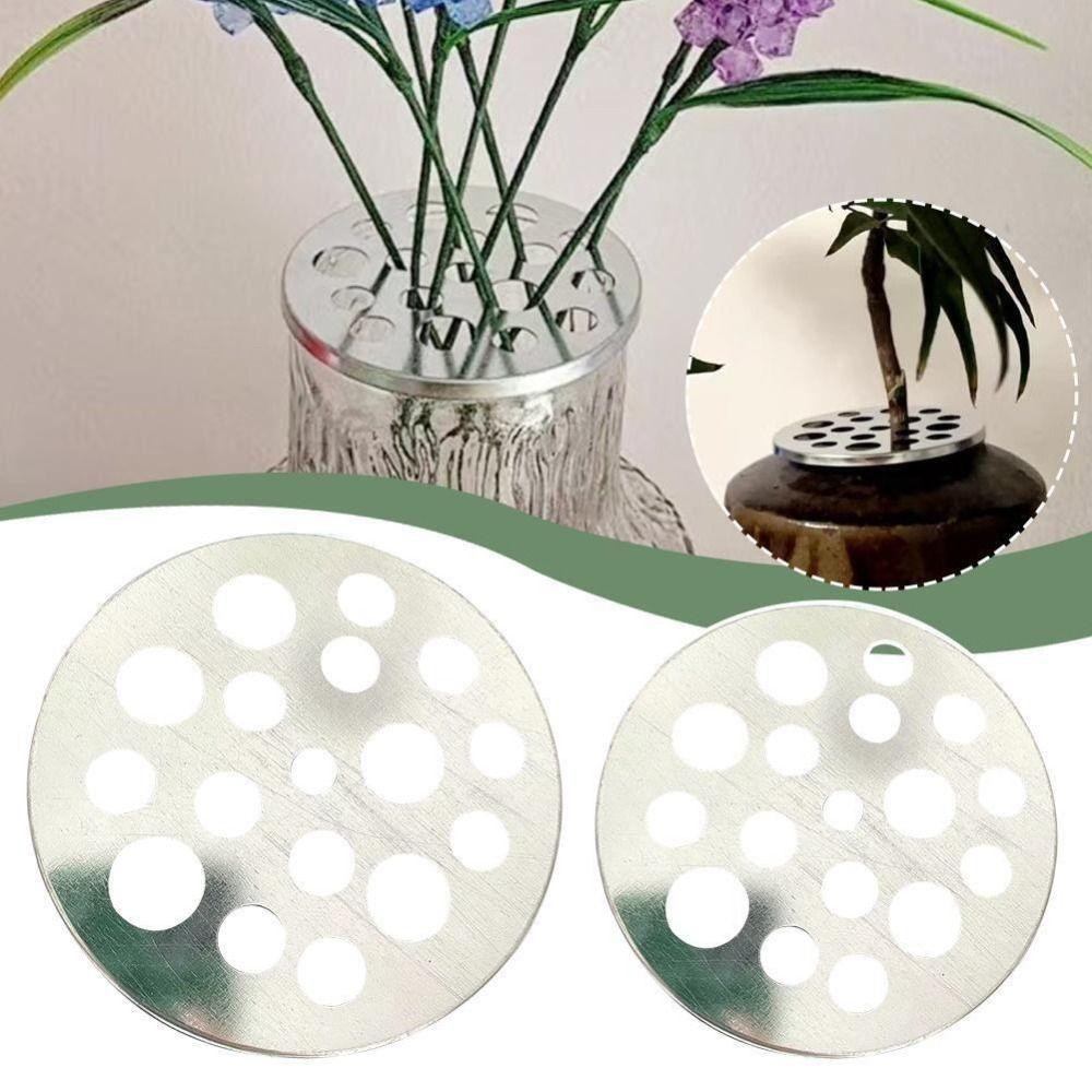 Janfat ฝาช่อดอกไม้ โลหะ ใช้ซ้ําได้ สําหรับจัดดอกไม้ - รูปที่ 6