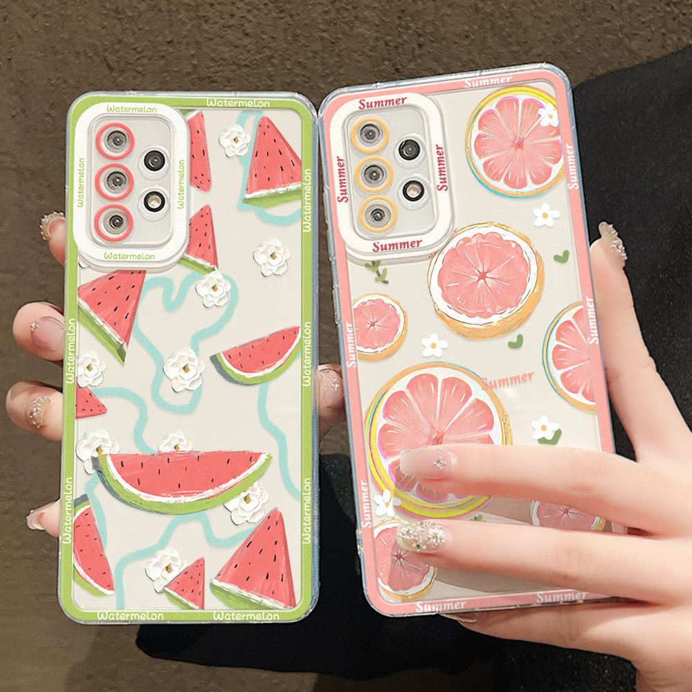 เคสนุ่ม For Samsung A32 A34 A35 A52 A53 A54 5G A14 A13 A05 A03s A31A51 A73 A71 A50 S24 Plus S23 Ultra S22 S21 S20 FE