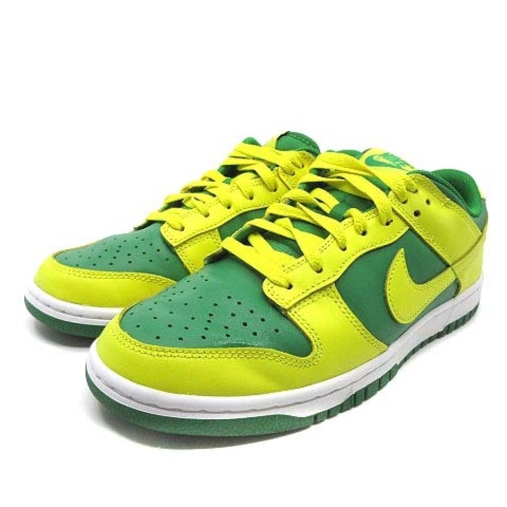 Nike Dunk Low Reverse Brazil รองเท้าผ้าใบ Dv0833-300 มือสอง ส่งตรงจากญี่ปุ่น
