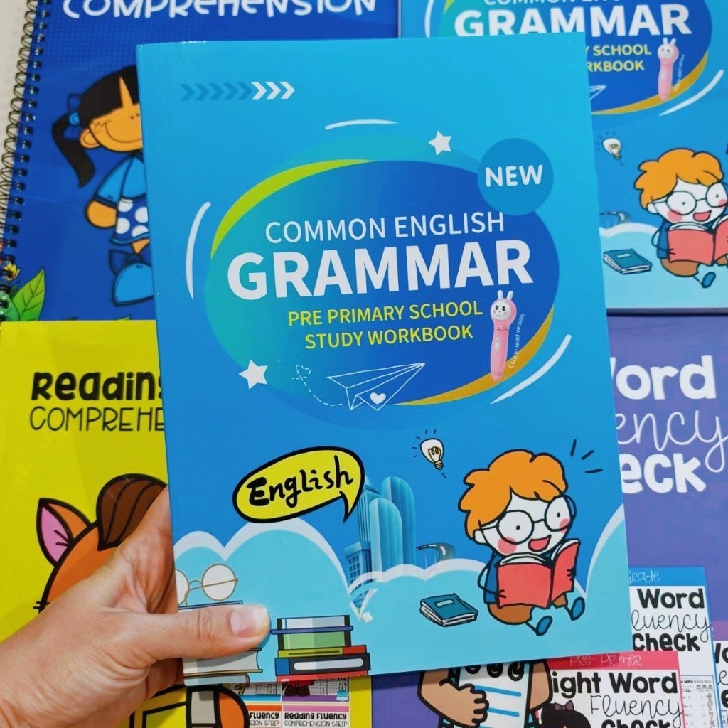 MooShi - หนังสือ Grammar Pre Primary School แบบฝึกหัดภาษาอังกฤษ