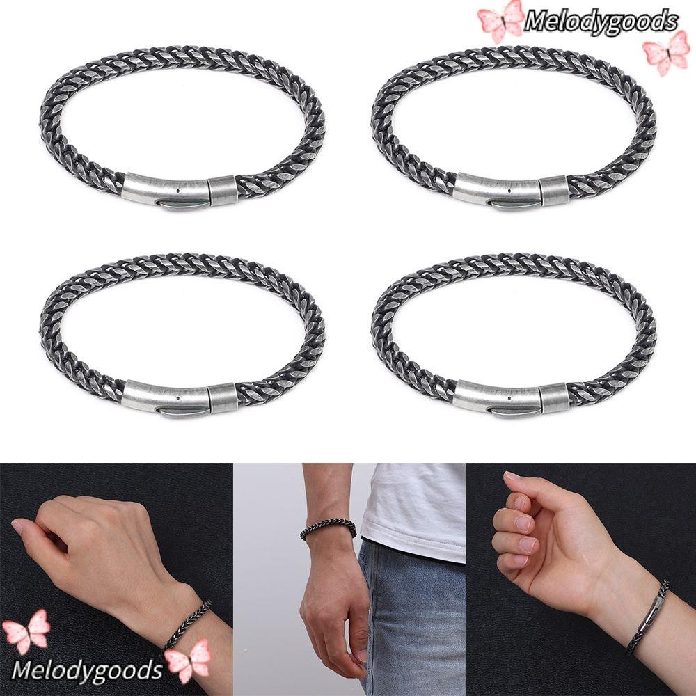 Melodg สร้อยข้อมือ กําไลข้อมือ ของขวัญ สําหรับผู้ชาย