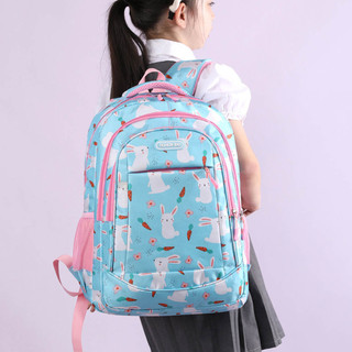 กระเป๋านักเรียน กระเป๋า ขนาด 16 17 นิ้ว พร้อมส่ง สะพายเป้ น่ารัก สวย รุ่นใหม่ ผ้ากันน้ำ กระเป๋านักเรียน