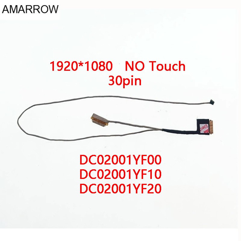 แล็ปท็อป LCD/LVD หน้าจอสําหรับ Lenovo 320-15ISK 320-15IAP 320-15IABR DG521 5000-14-15 30pin DC02001Y