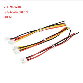 Jst VH3.96 VH สายเคเบิลเชื่อมต่อปลั๊กตัวเมีย 3.96 มม. 2 3 4 5 6Pin 20AWG ความยาว 20 ซม.