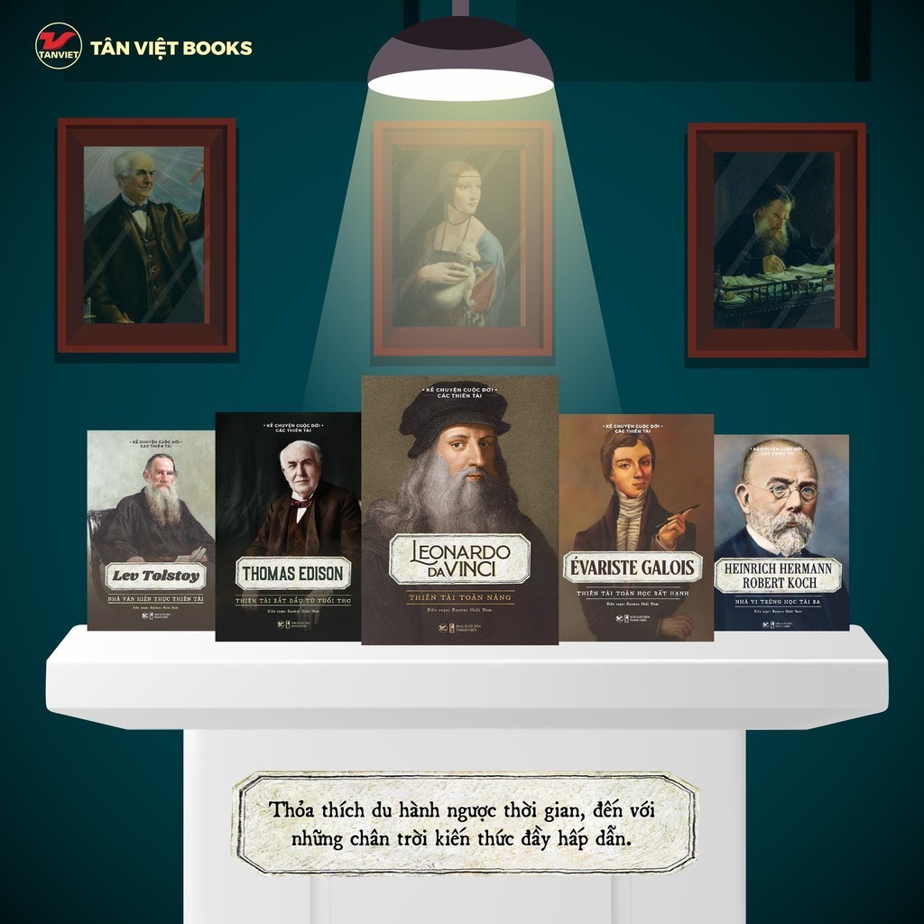 หนังสือ - Isaac Newton The Great Scientententist - บอกชีวิตของอัจฉริยะ - Tan Viet