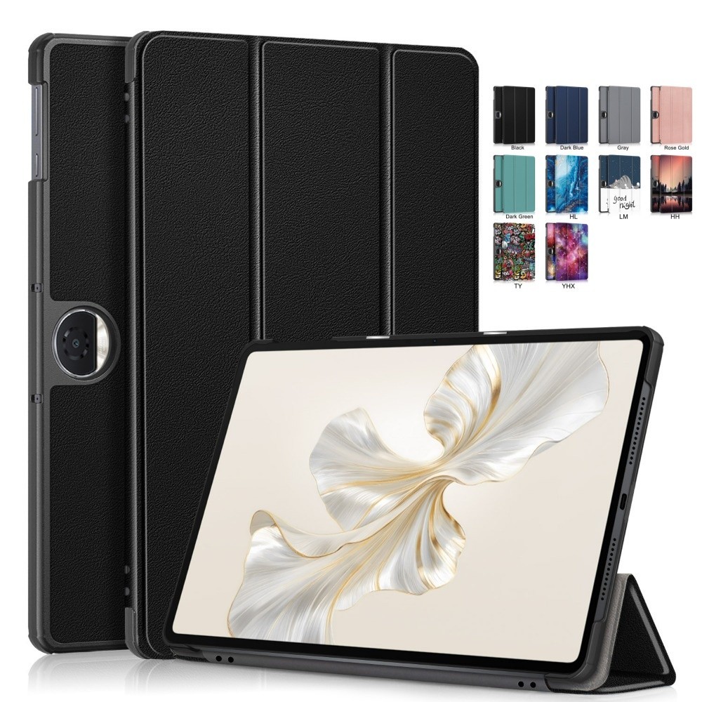 เคสแท็บเล็ตหนัง PU แบบพับได้ สําหรับ HUAWEI Honor Pad 9 2024 Honor Pad 9 HEY2-W09 HEY2-W19 12.1 นิ้ว