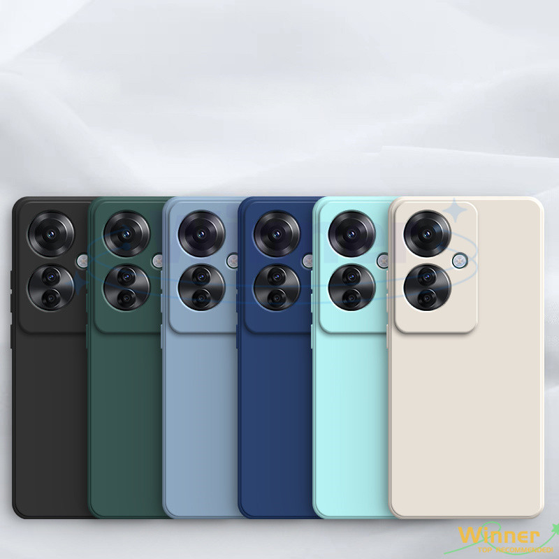 เคส OPPO Reno 11F 5G 11 11 PRO 10 10 PRO 8T 4G 5G โทรศัพท์มือถือ ซิลิโคนนิ่ม สีมาการอง สําหรับ (1YT)