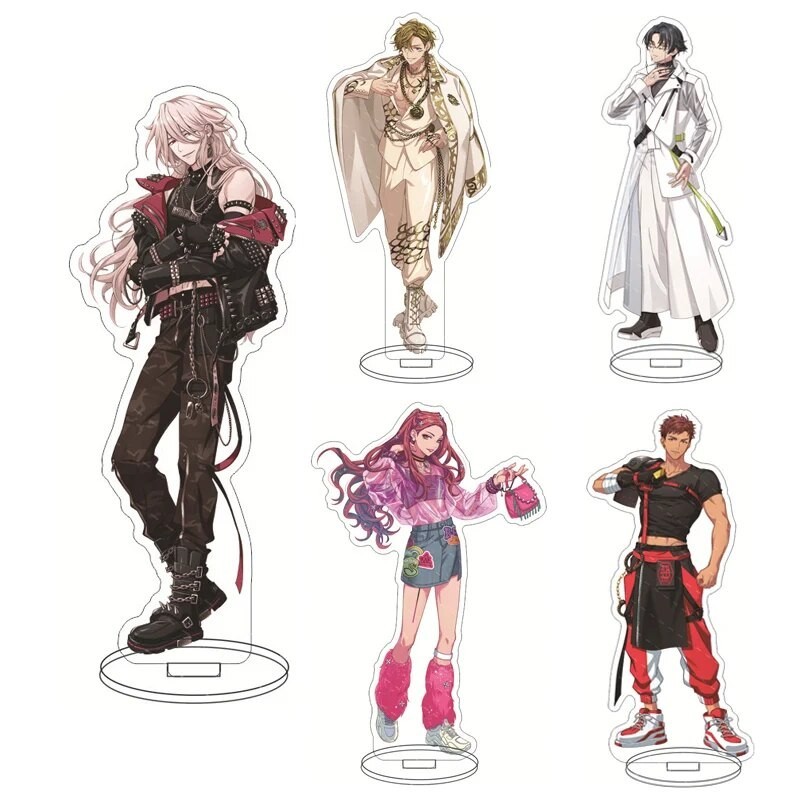 พวงกุญแจอนิเมะ Paradox Live Sugsano Aren Yon Hajun Yatanokami Nayuta กระเป๋าเป้สะพายหลังอุปกรณ์ตกแต่