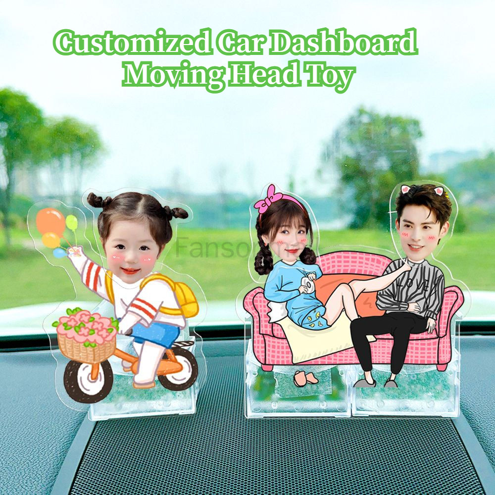 ตุ๊กตาหัวโยก พร้อมรูปถ่าย DIY ของเล่นสําหรับเด็ก