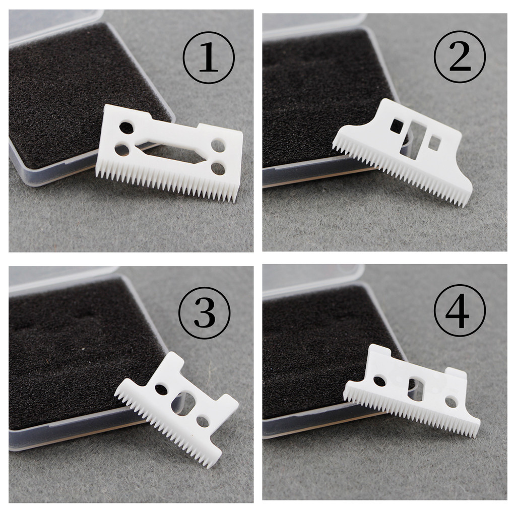 Zirconia ใบมีดปัตตาเลี่ยนเซรามิก แบบเปลี่ยน สําหรับกําจัดขนเครา